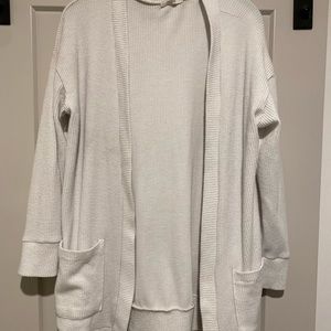 White Cardigan